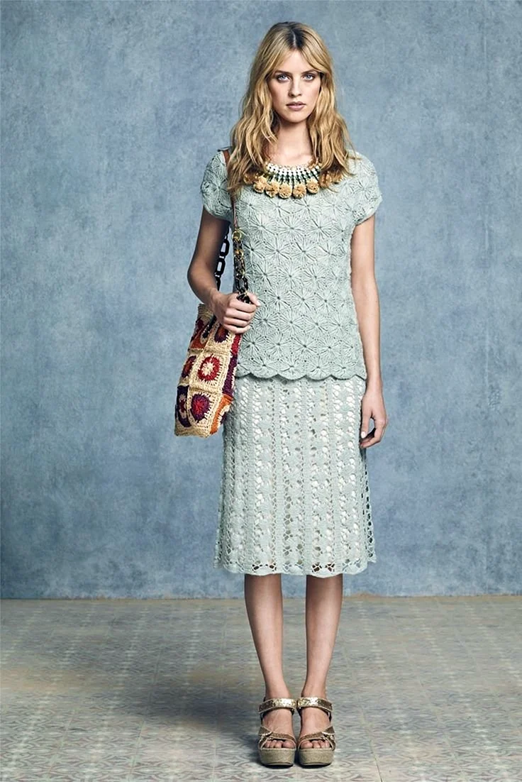 Подиум Tory Burch