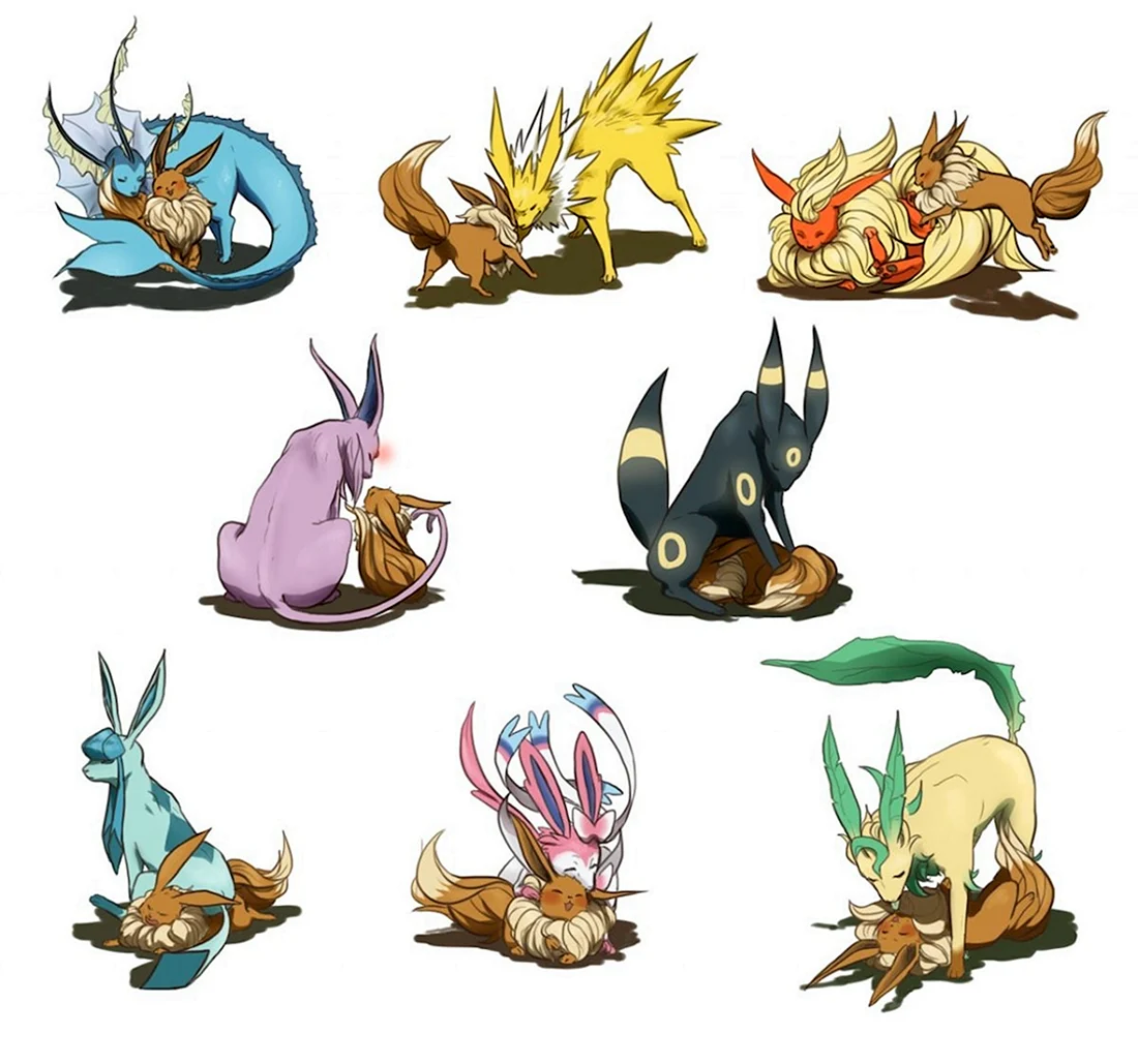 Покемон Eevee Эволюция