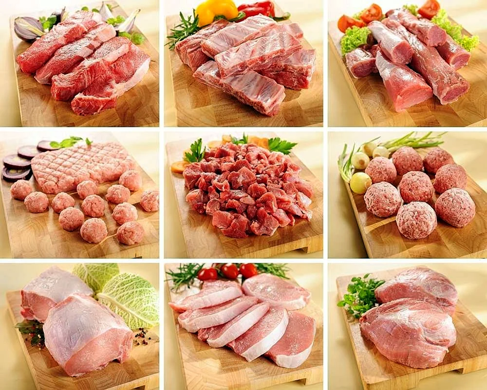 Полуфабрикаты из мяса