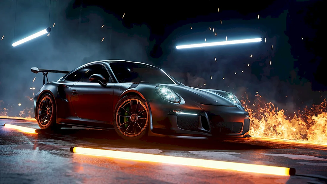 Порше 911 4к