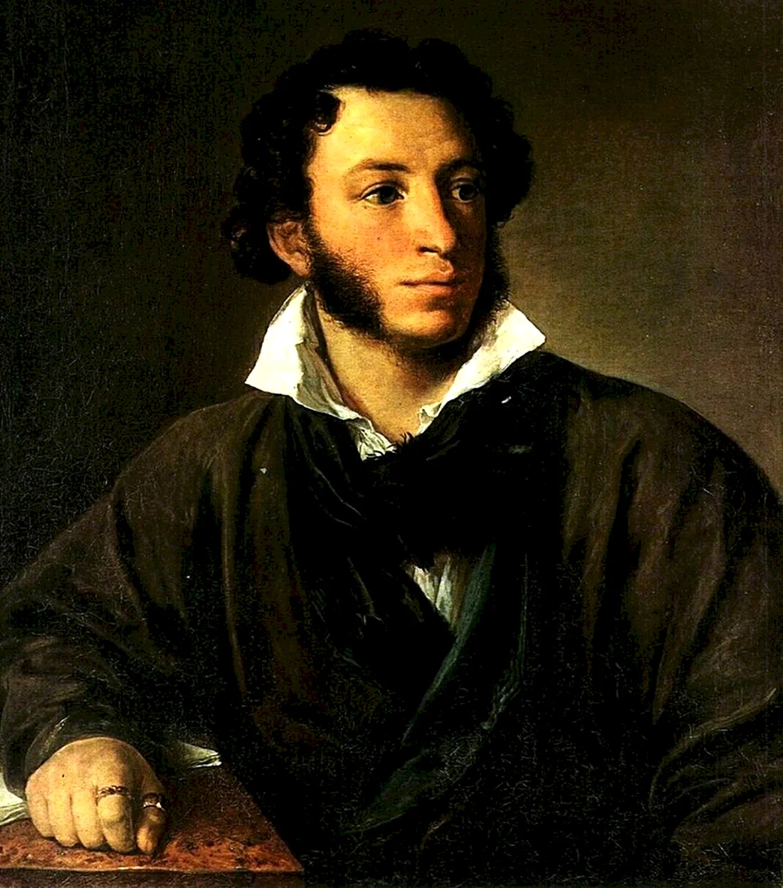 Портрет Пушкина 1827 Тропинин