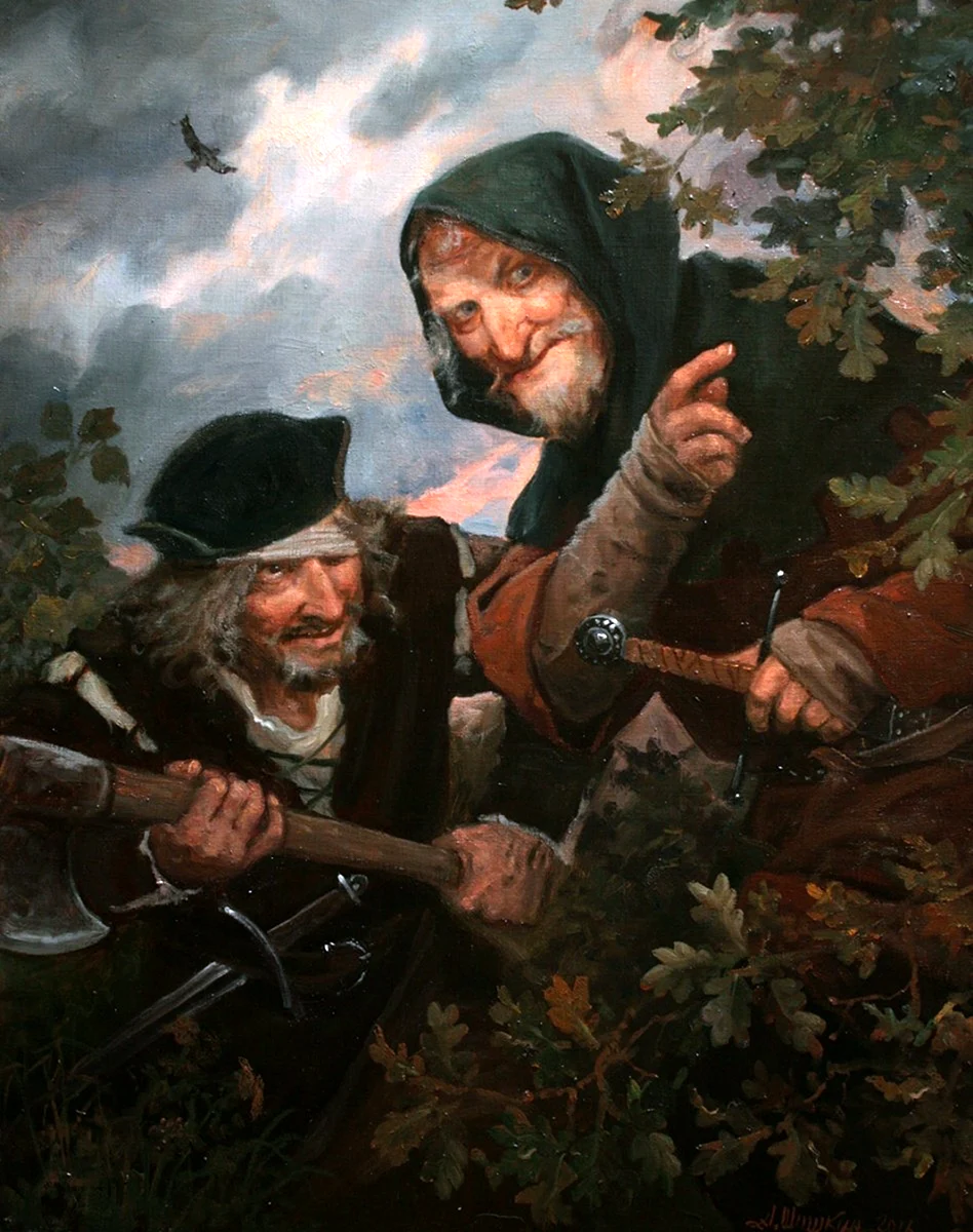 Последний защитник художник Андрей Шишкин