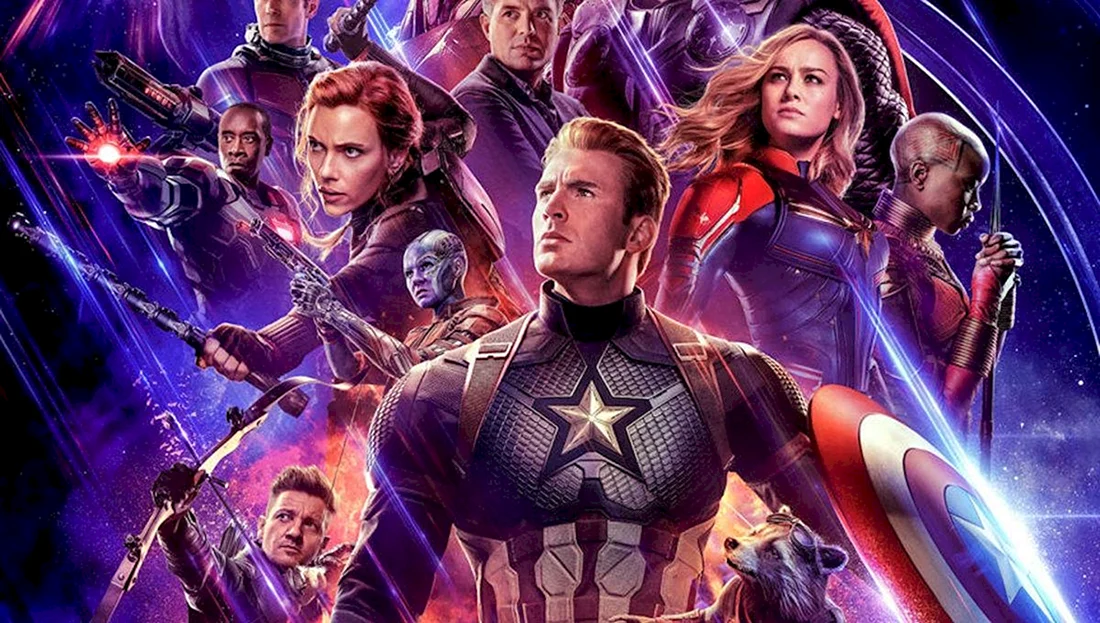 Постер Avengers. Endgame