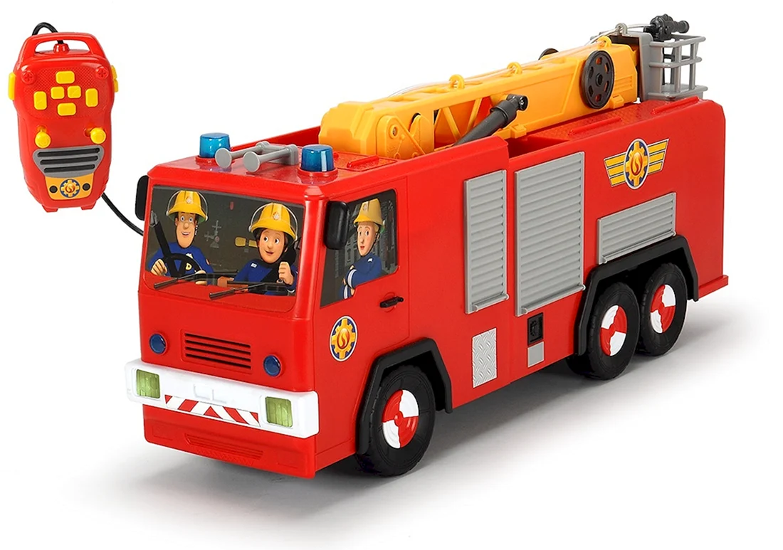 Пожарный автомобиль Dickie Toys пожарный Сэм герой Юпитер 3099001 62 см