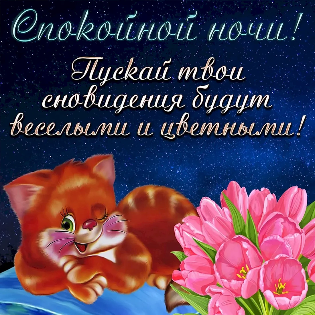 Пожелания спокойной ночи