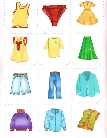 Предметы одежды для детей