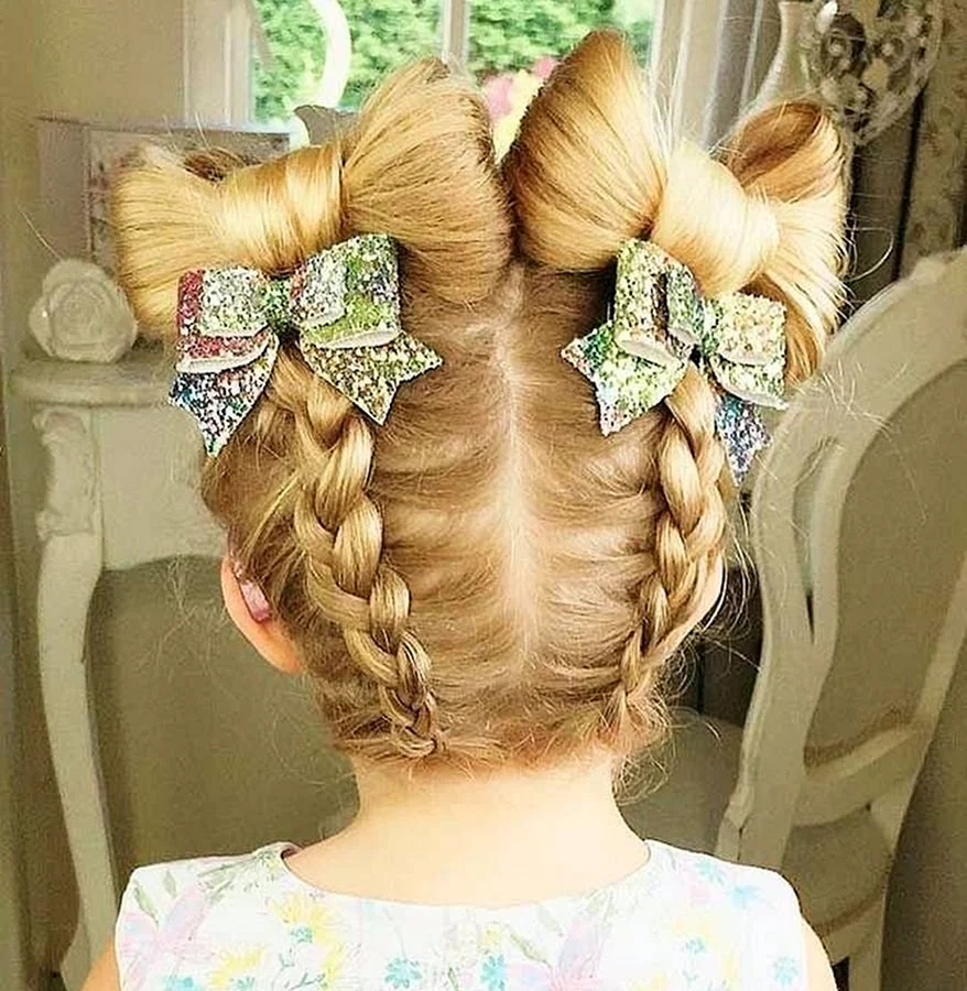 Прически для девочек