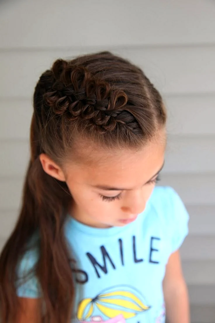 Прически для девочек