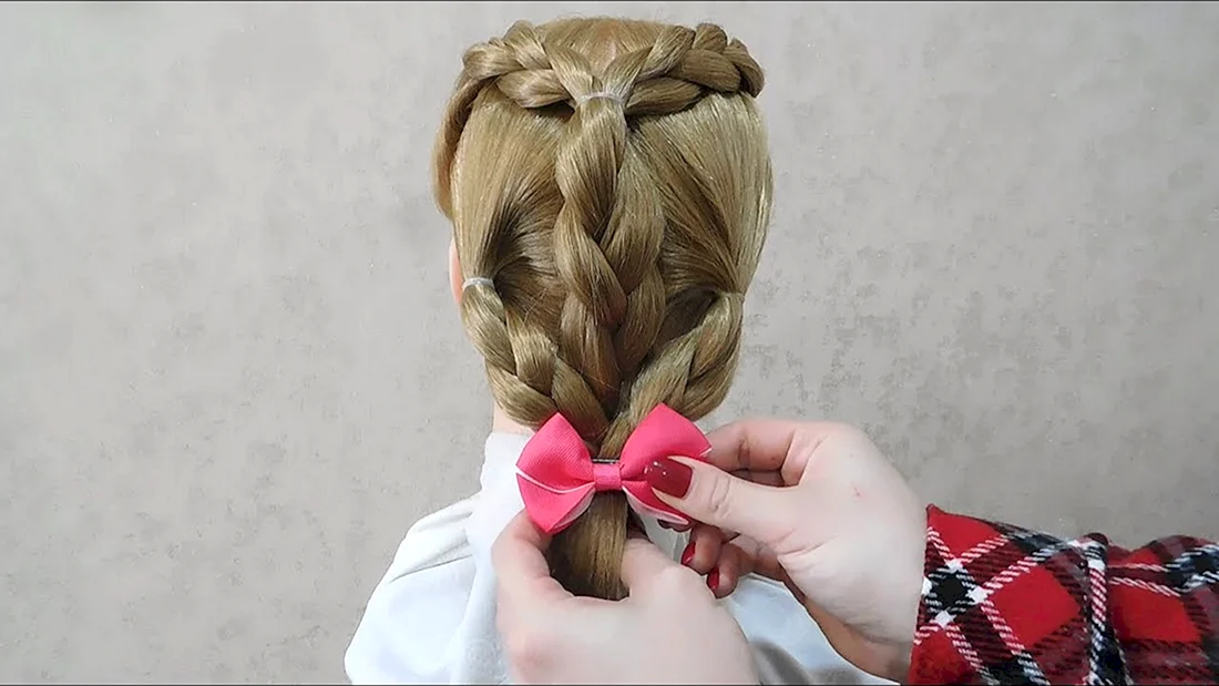 Причёски для девочек на длинные волосы