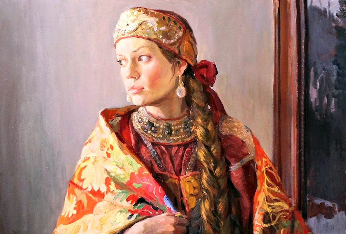 Прически на Руси женские