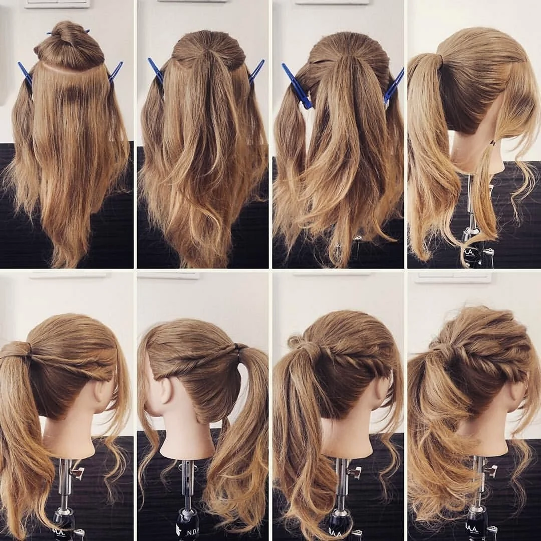 Прически пошагово