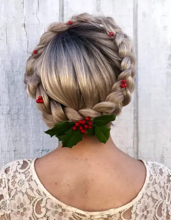 Прически с косичками