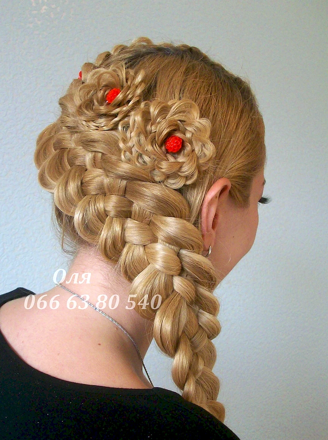 Прически с плетением