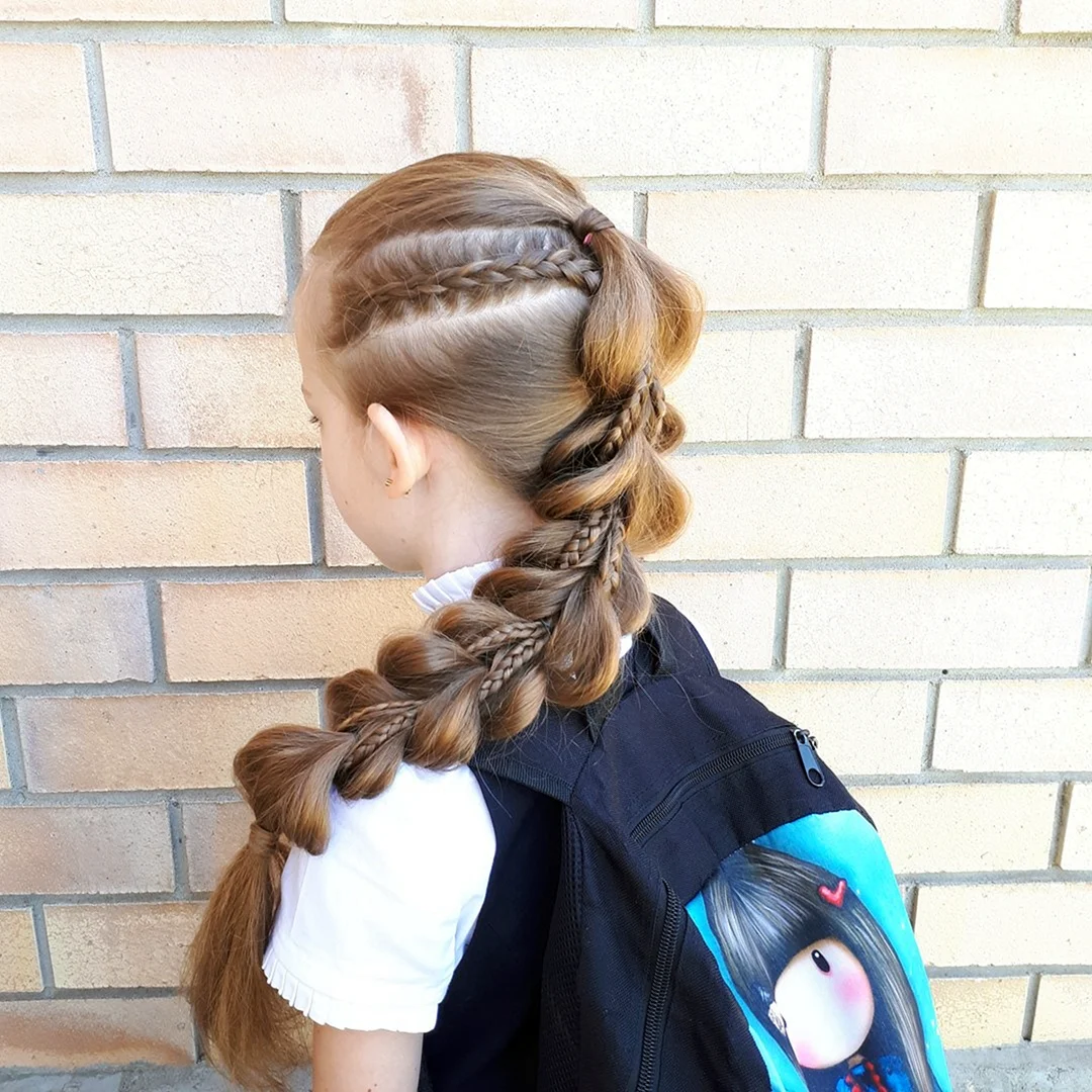 Прически в школу