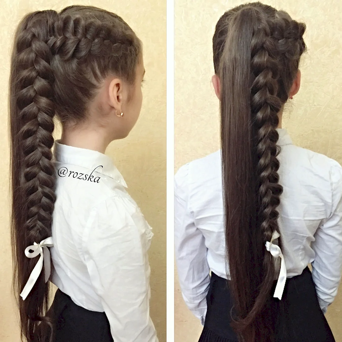 Причёски в школу косички