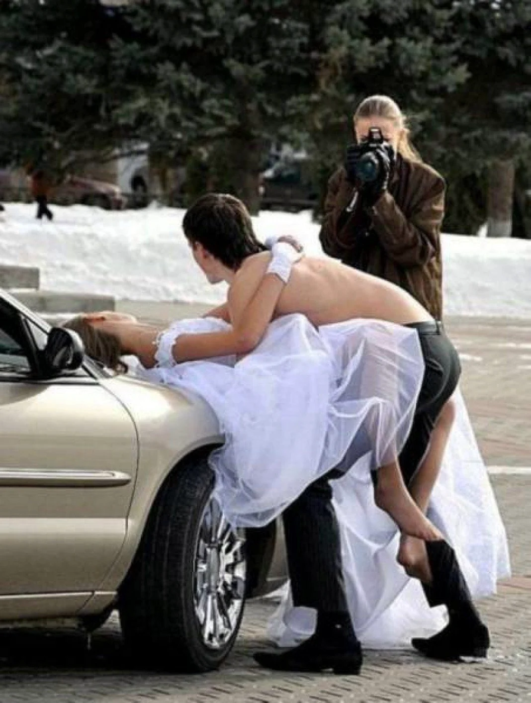Прикольные Свадебные фотосессии