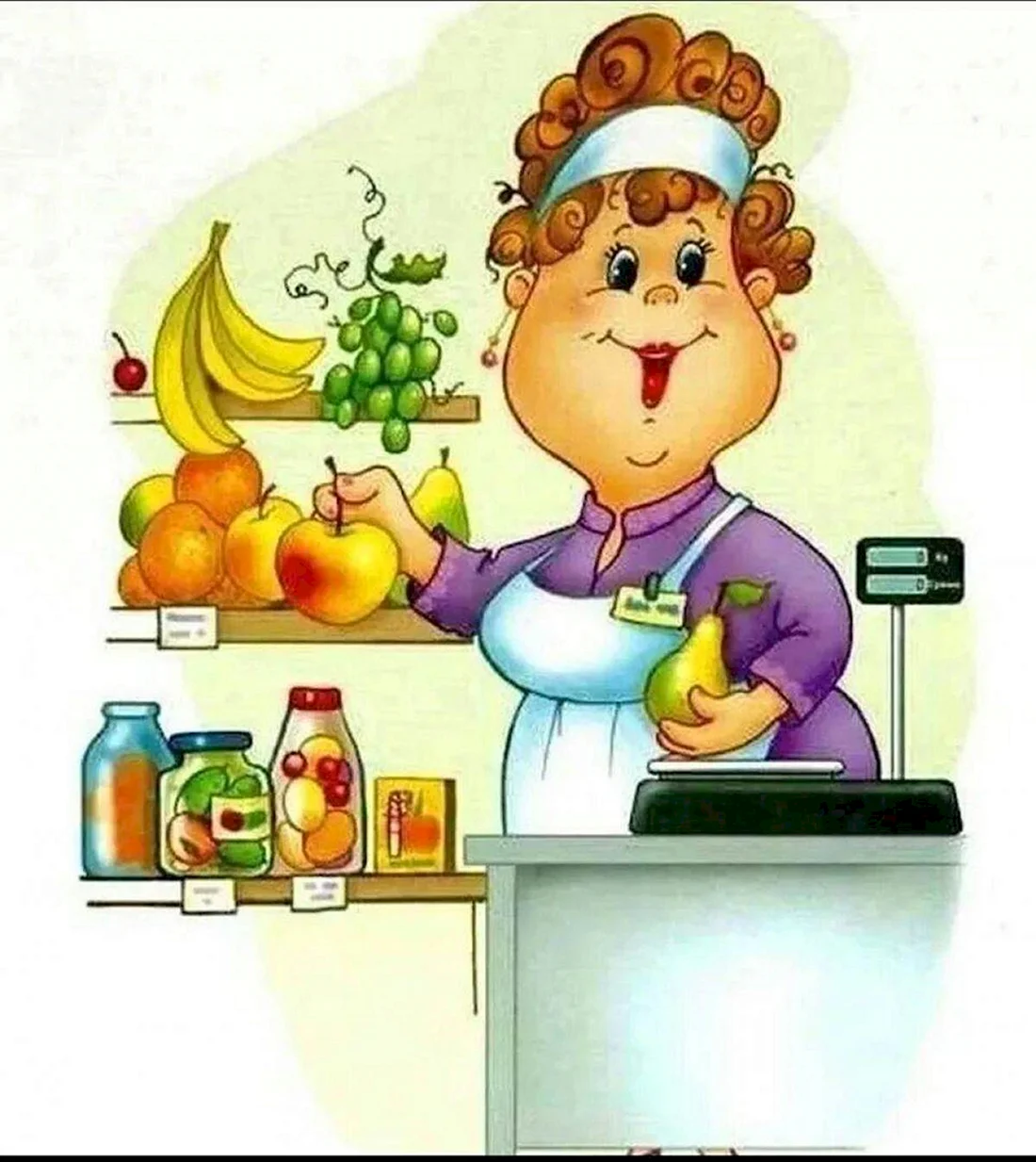 Продавец для детей