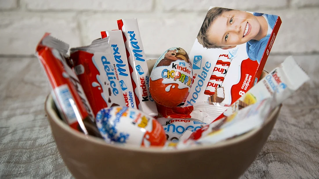 Продукция Киндер