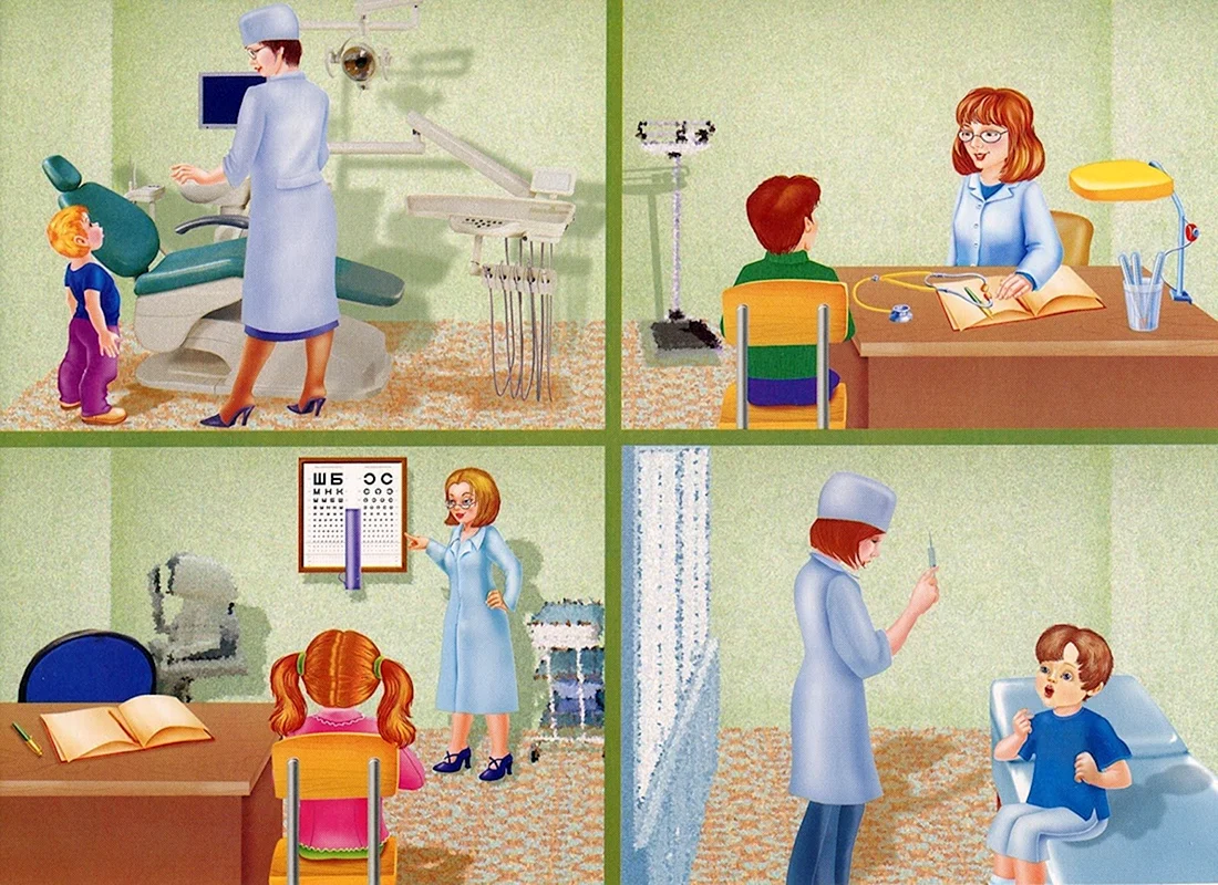 Профессии картинки для детей