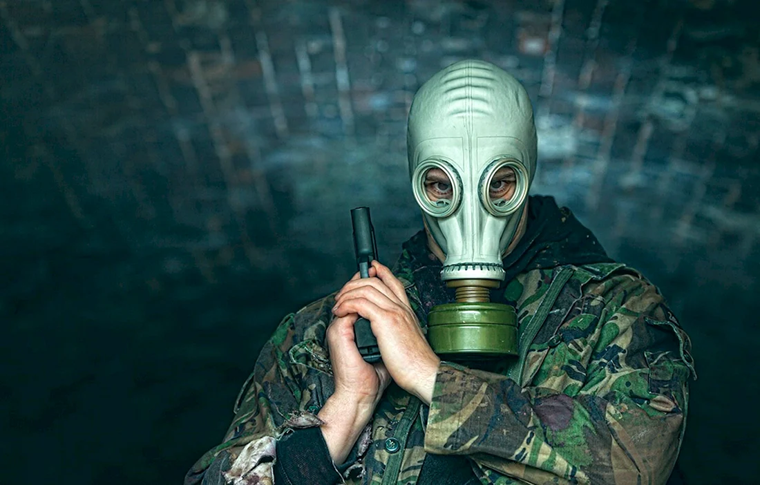 Противогазе ш16