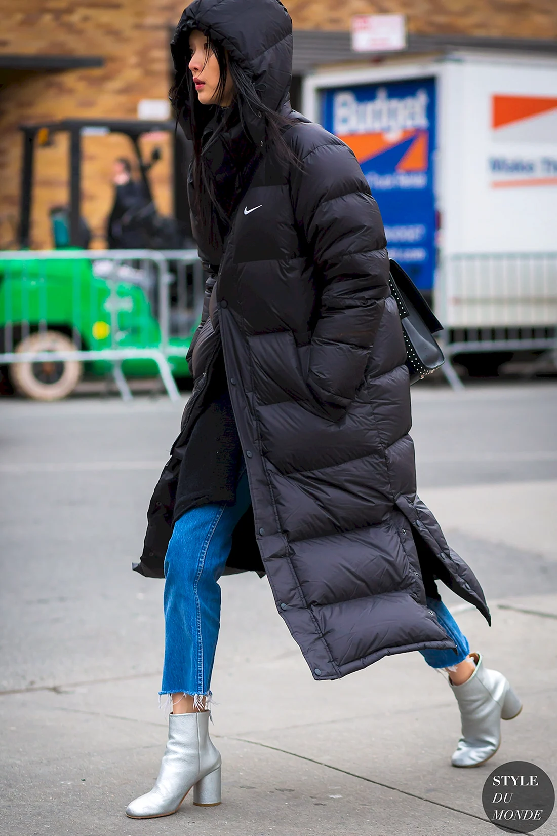 Пуховик long Oversized down Coat