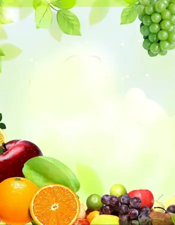 Рамка овощи и фрукты