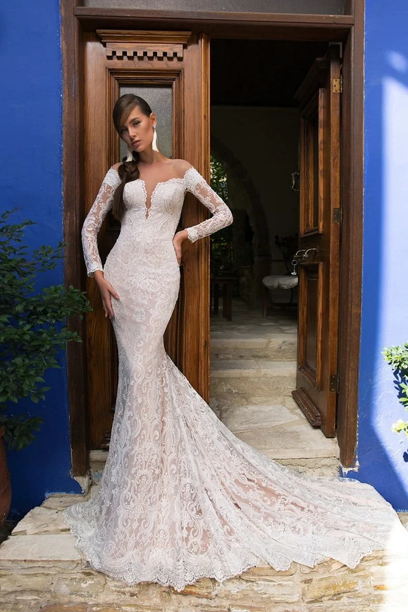 Rassvet Dress свадебное платье рыбка