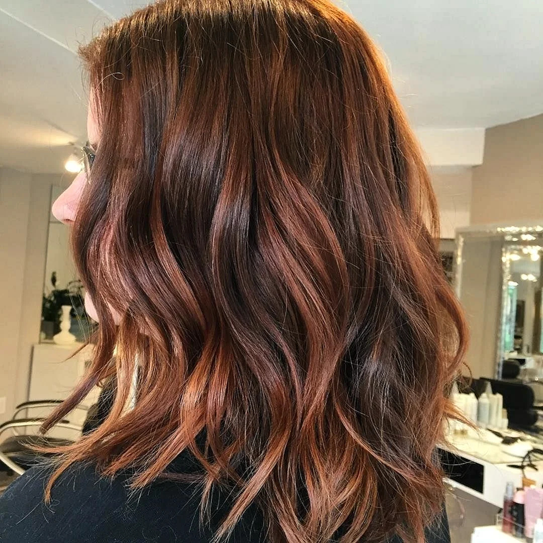 Reddish Brown hair Color