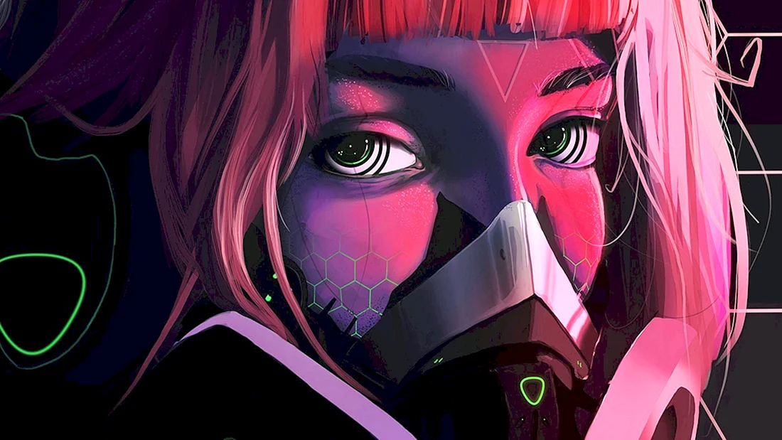 Респиратор Cyberpunk Art