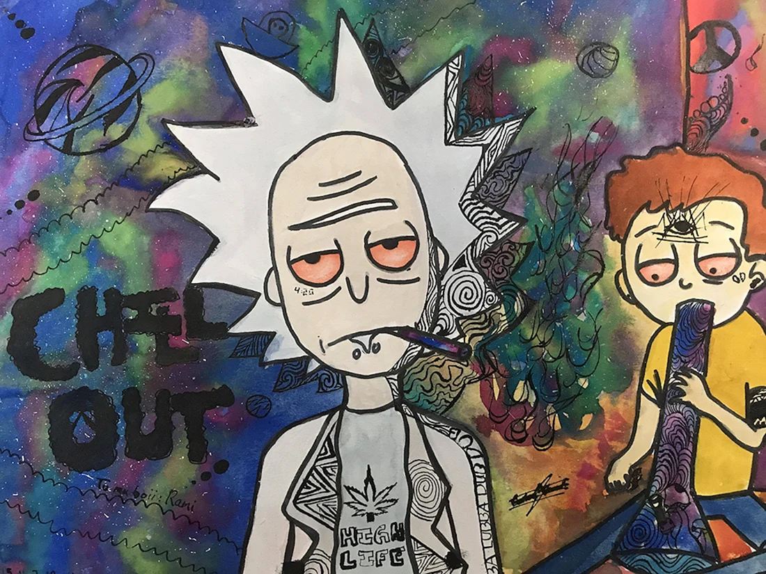 Rick Morty канабис