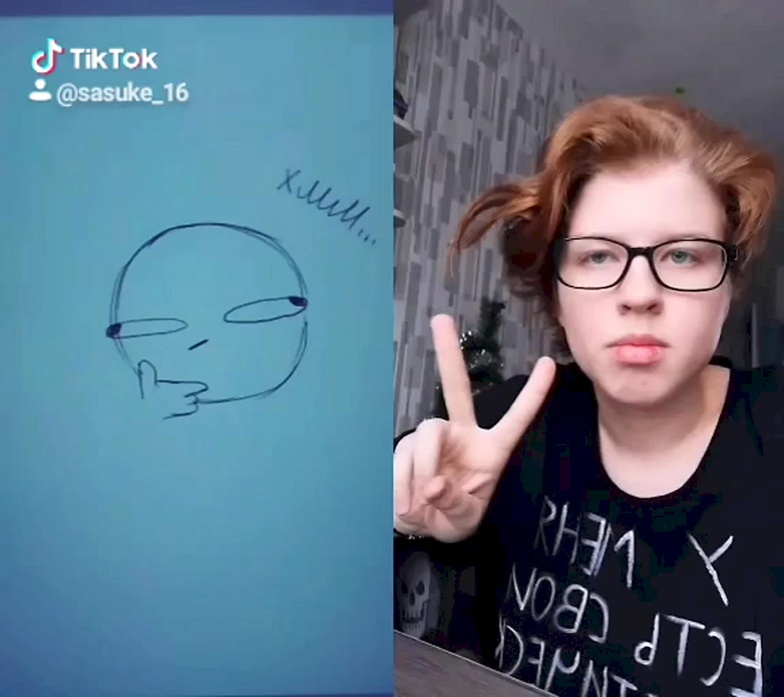 Рисование из тик тока