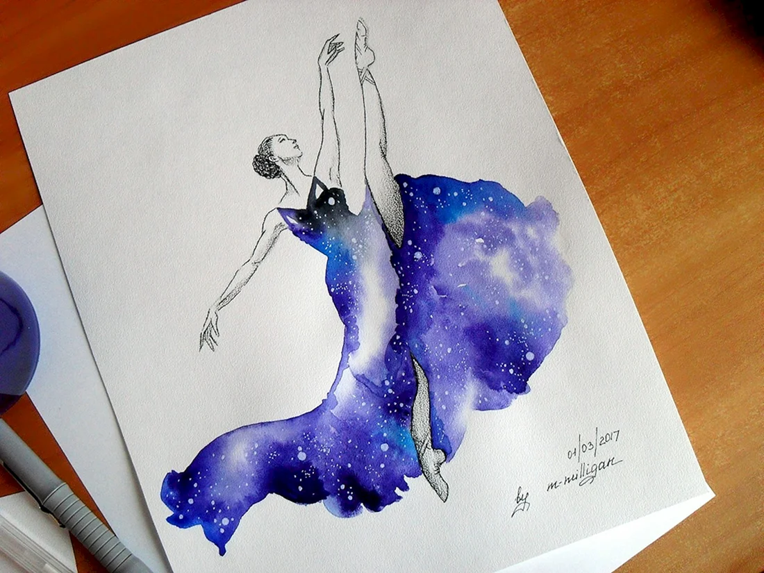 Рисунки красками