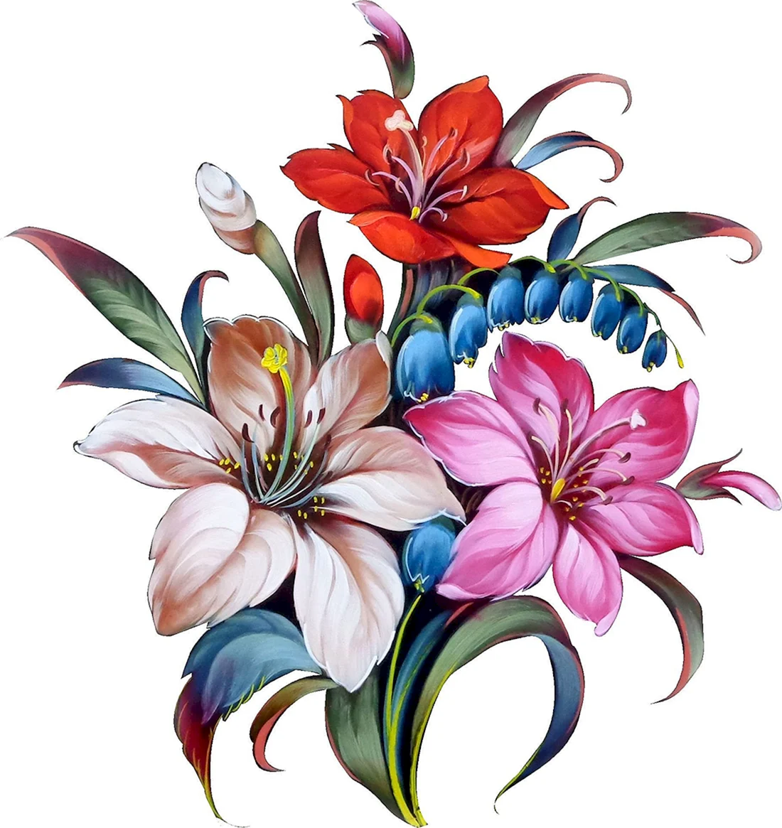 Рисунки цветов