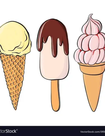 Рисунок мороженого