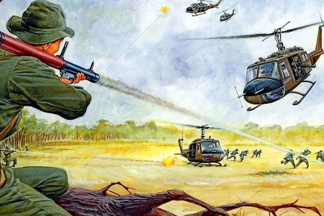 Рисунок на военную тематику