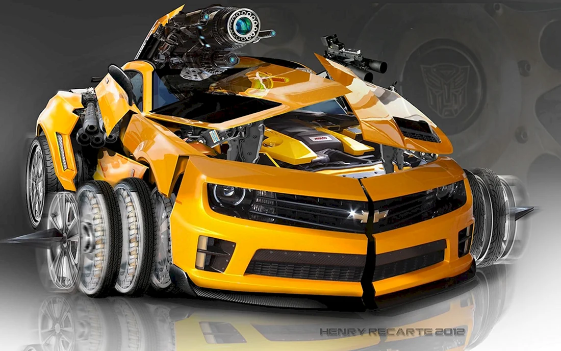 Робот Бамблби Chevrolet Camaro