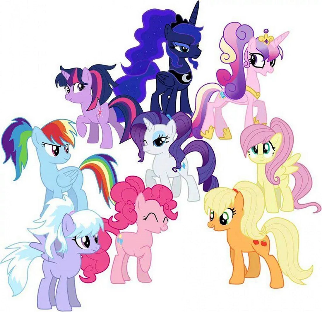 Родители mane6 МЛП