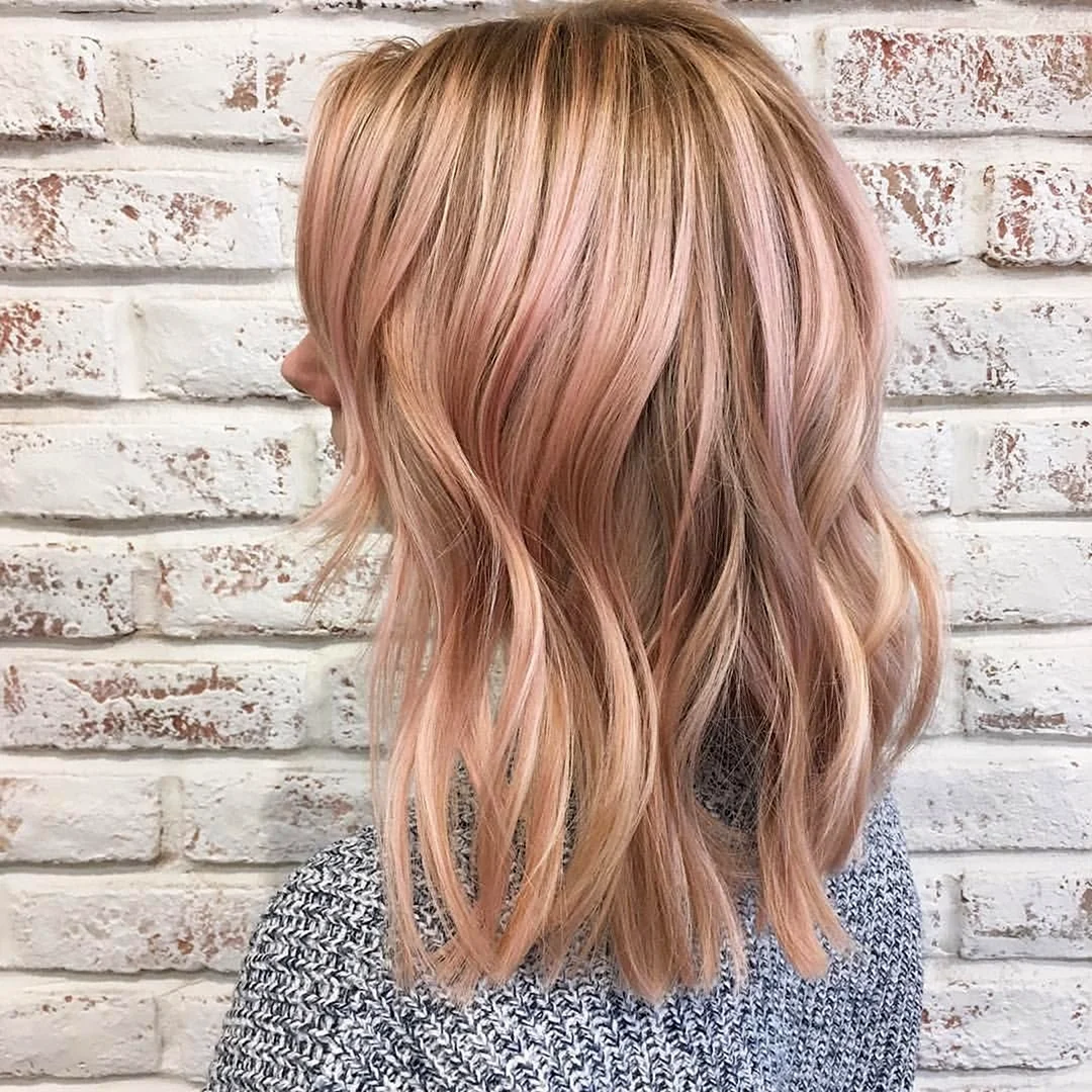 Rose Gold балаяж