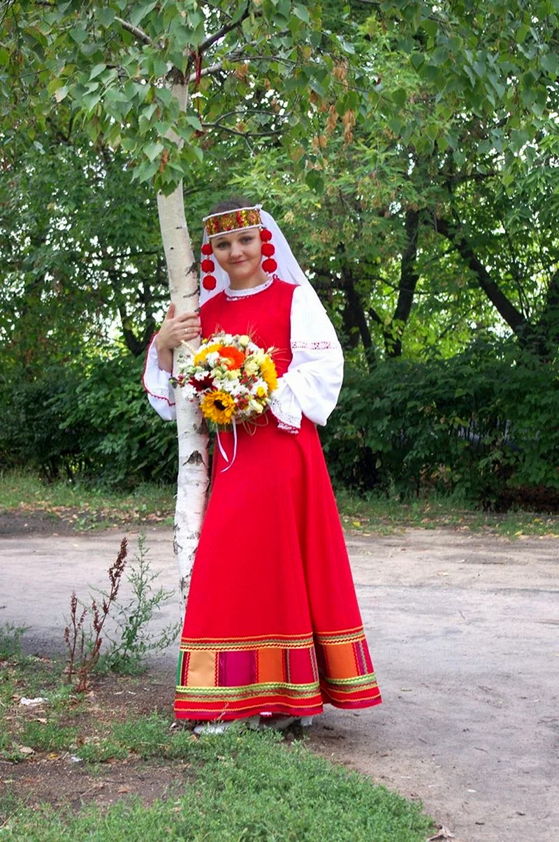 Русский народный костюм Брянской области