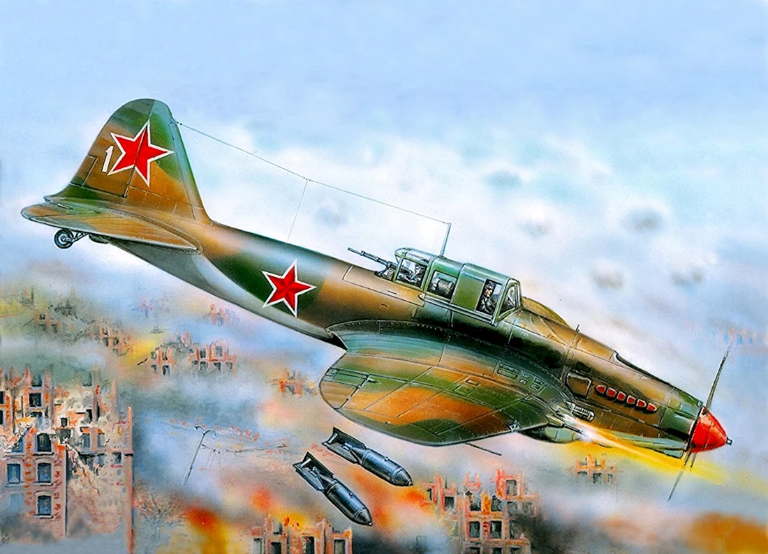 Самолёт ил-2 Штурмовик