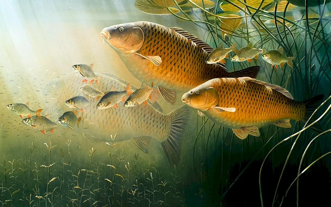 Сазан Cyprinus Carpio