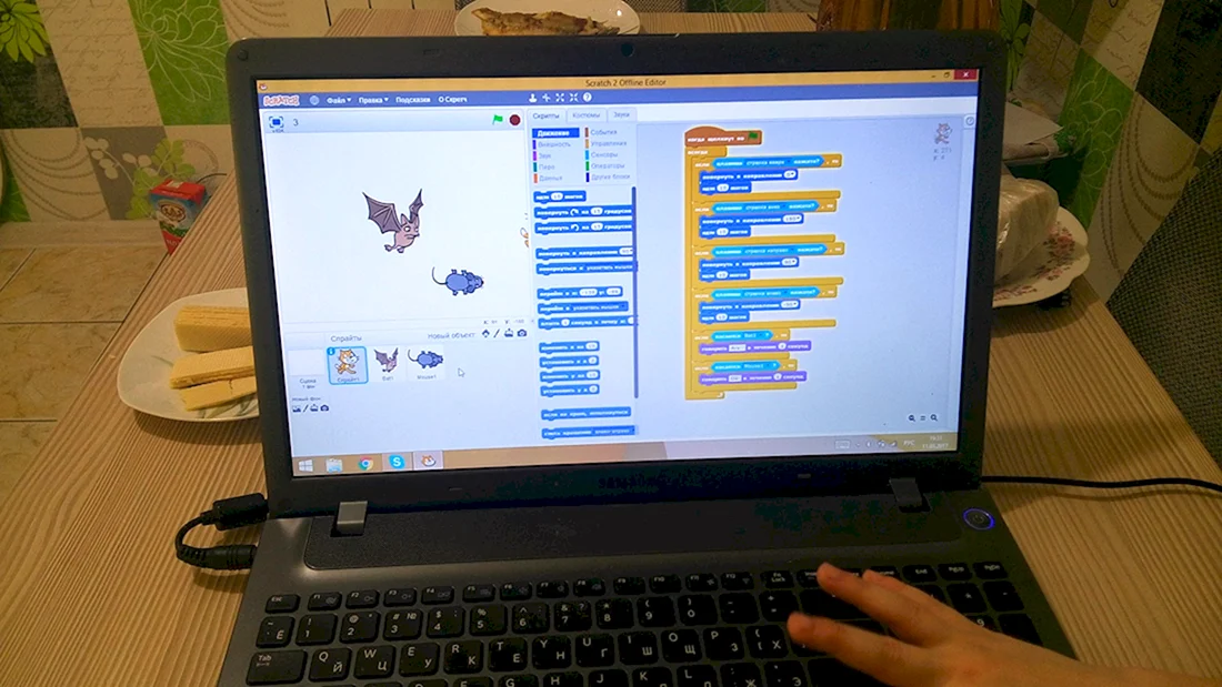 Scratch программирование