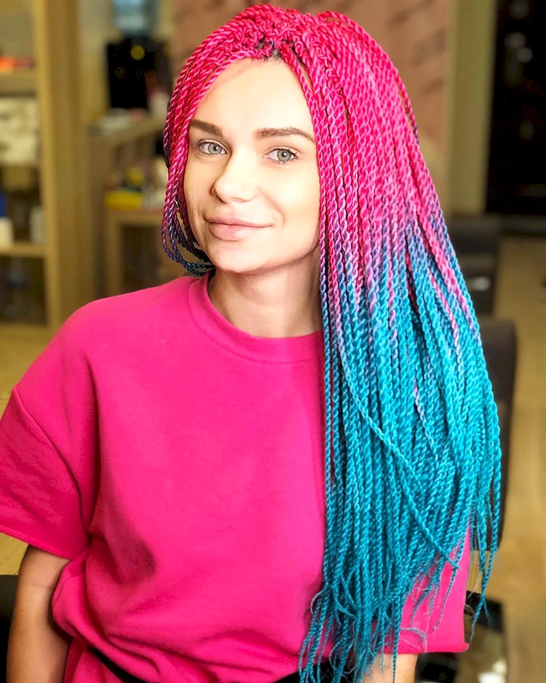 Сенегальские косички и афрокосички