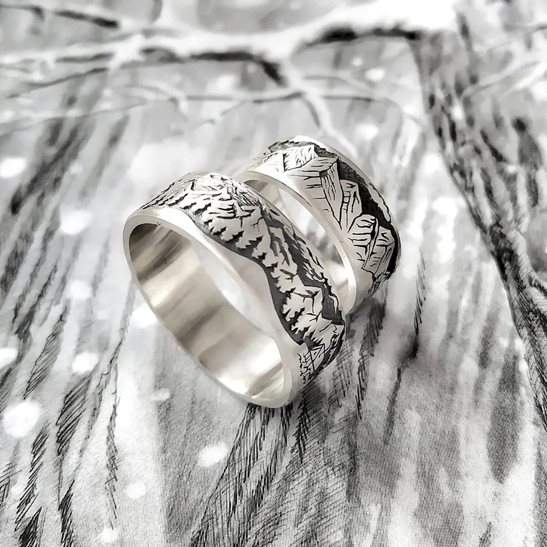 Серебряное кольцо