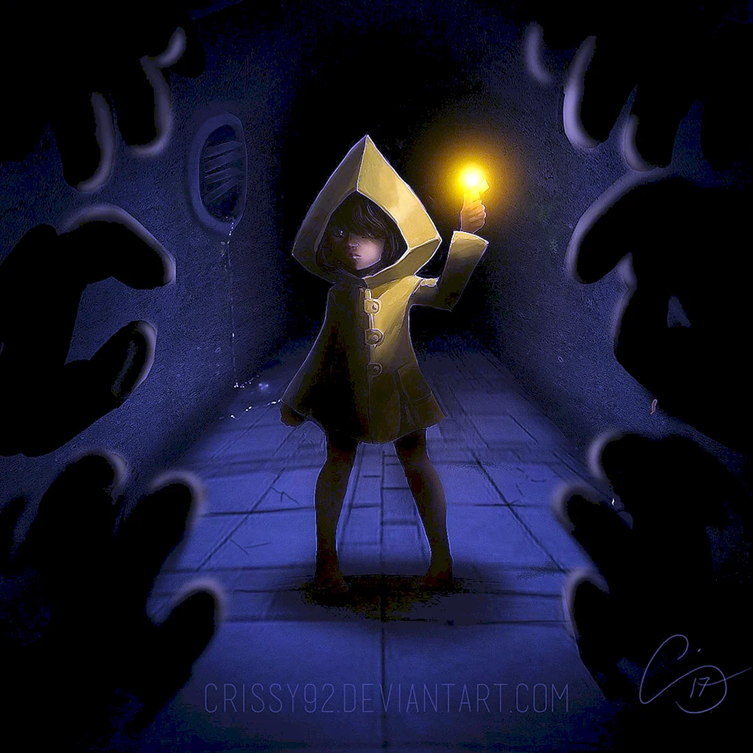 Шестая из little Nightmares арт