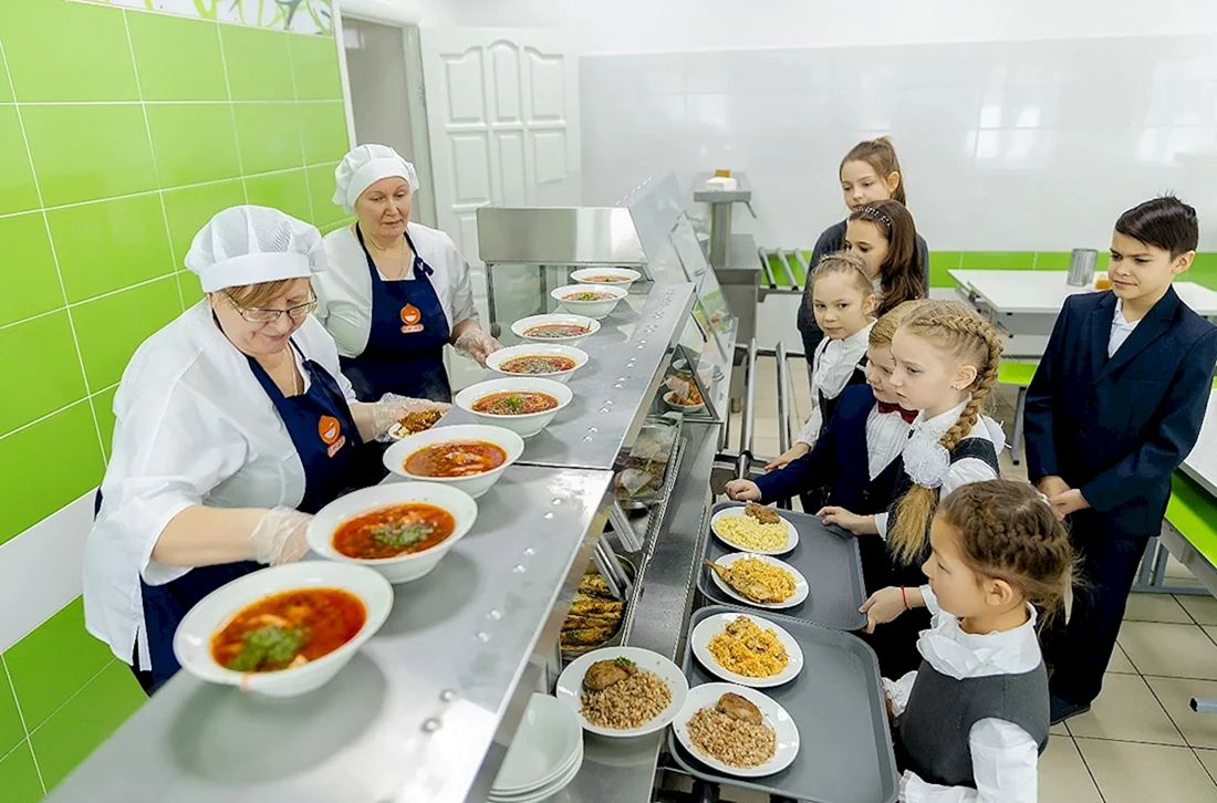 Школьная столовая