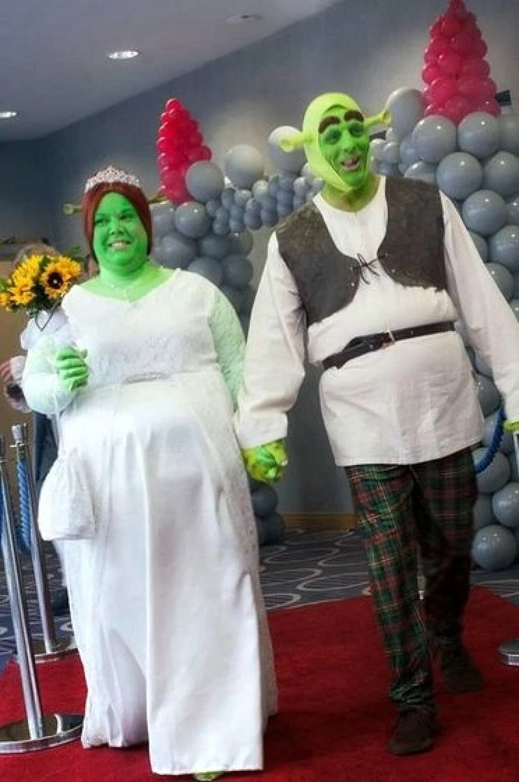 Shrek Fiona свадьба