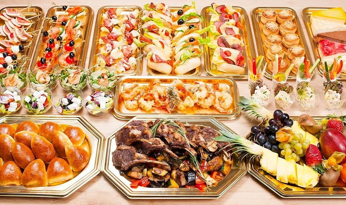 Шведский стол закуски