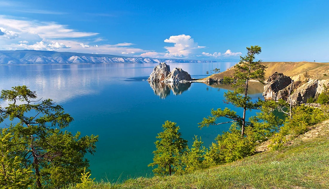 Сибирь озеро Байкал
