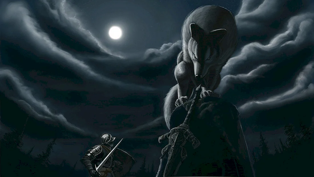 Сиф Великий волк в Dark Souls